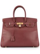 Hermès Vintage Birkin 35 Hand Bag Couchevel - Brown