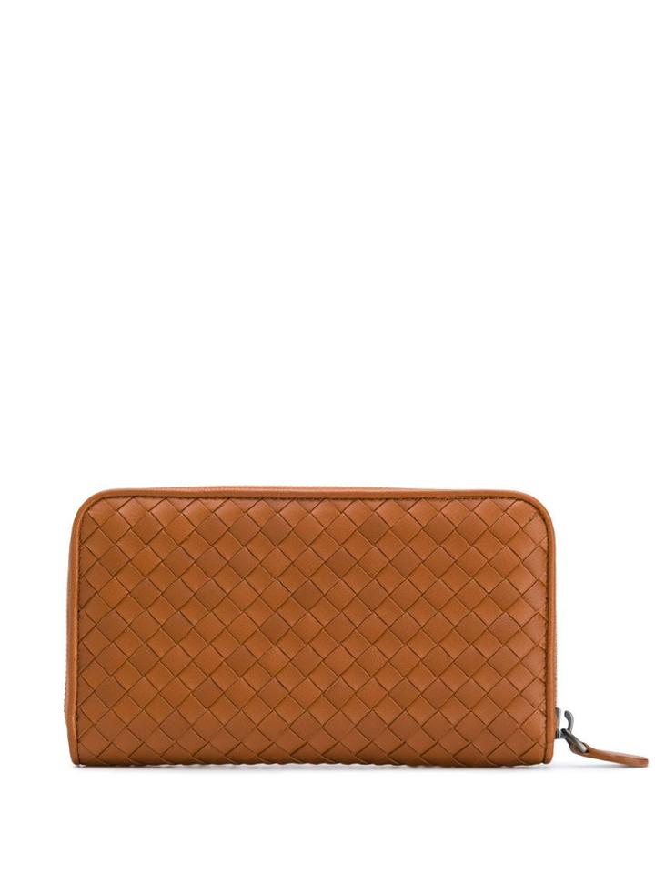 Bottega Veneta Classic Zip-around Wallet - Brown