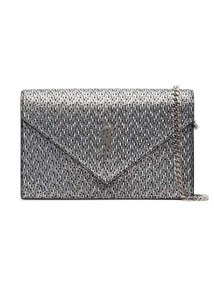 Saint Laurent Le Sept Shoulder Bag - Metallic