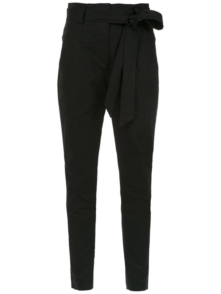 Martha Medeiros Skinny Trousers - Black
