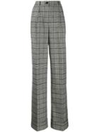 Dolce & Gabbana Prince Of Wales Check Trousers - Black
