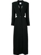 Christopher Esber Long Coat - Black
