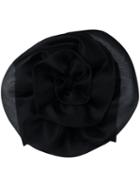 Bambah - Flower Tube Top - Women - Silk Organza - 12, Black, Silk Organza