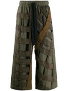 Raeburn Cropped Airbrake Trousers - Green