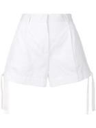 Moncler Drawstring Fitted Shorts - White