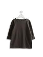 Lost And Found Kids Piqué Cotton Top, Girl's, Size: 8 Yrs, Grey