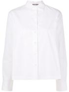 Jourden Fil Coupé-panelled Shirt - White
