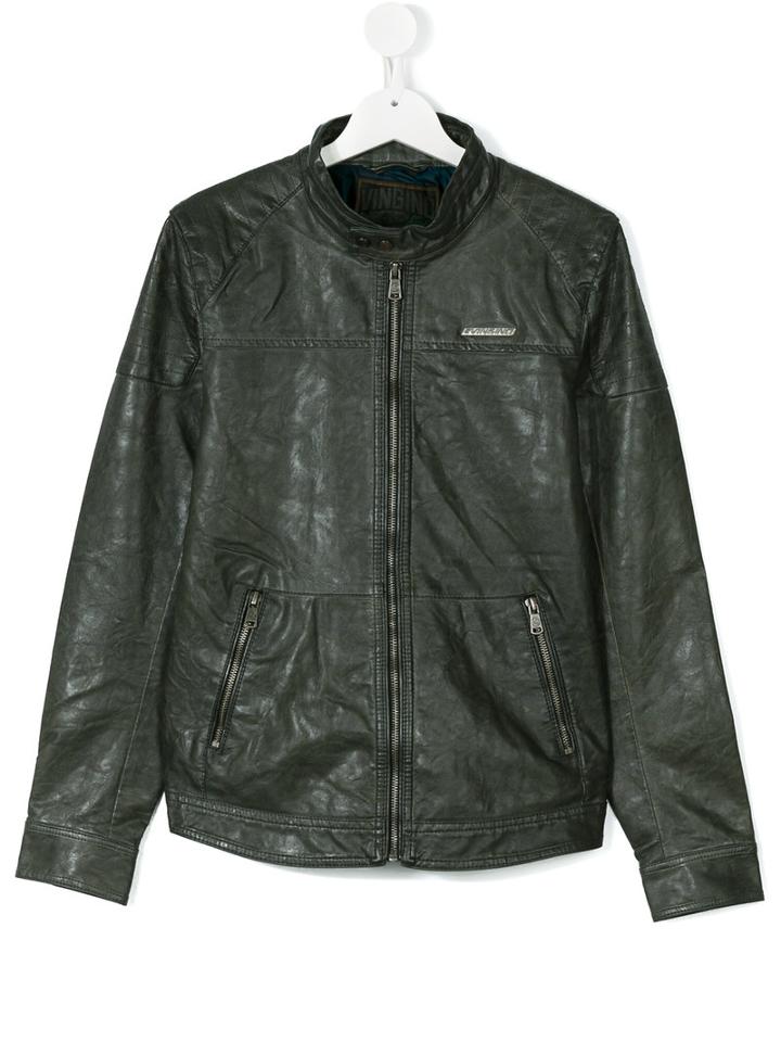 Vingino - Zipped Jacket - Kids - Viscose/polyurethane/polyester - 14 Yrs, Grey