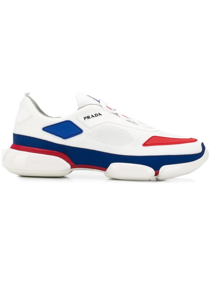 Prada Cloubust Sneakers - White