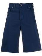 Versace Jeans Knee-length Shorts - Blue