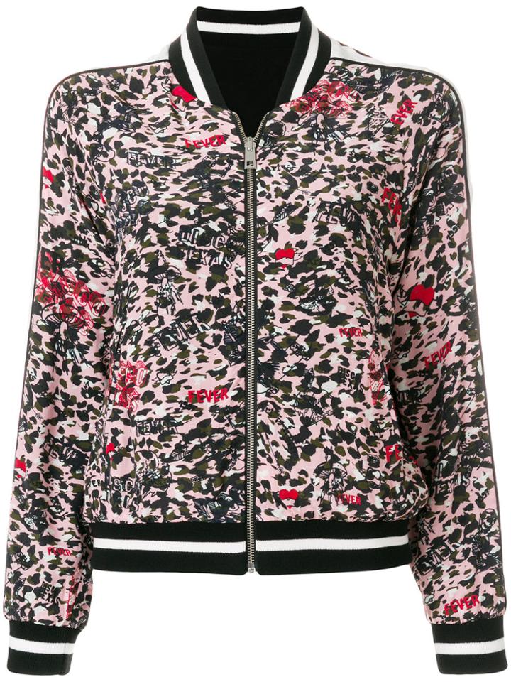 Zadig & Voltaire Zipped Bomber Jacket - Black