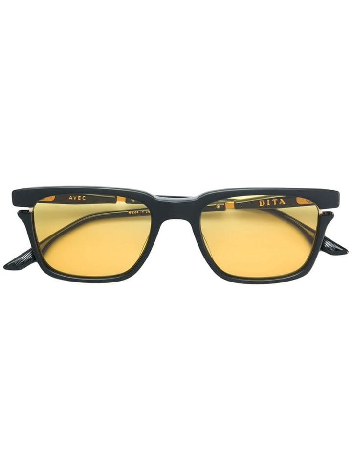 Dita Eyewear Avec Sunglasses - Yellow