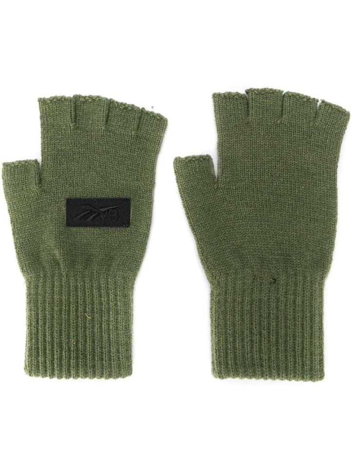Reebok X Victoria Beckham Fingerless Gloves - Green