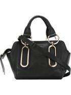 See By Chloé Small Paige Tote, Women's, Black, Leather/cotton