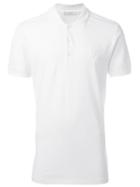 Versace Collection Classic Polo Shirt, Men's, Size: Xxl, White, Cotton