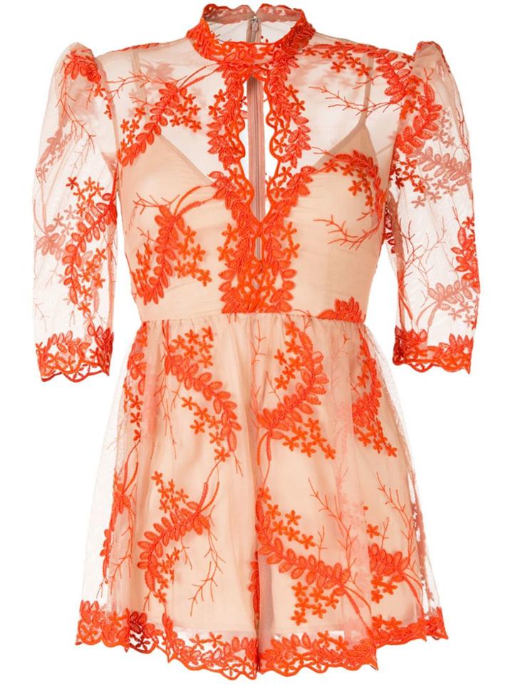 Alice Mccall Honeymoon Playsuit - Orange