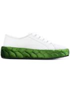 Marco De Vincenzo Embellished Sneakers - White