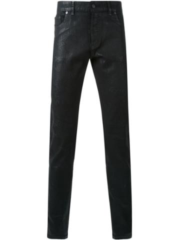 Hl Heddie Lovu Coated Slim Fit Jeans, Men's, Size: 29, Black, Cotton/polyurethane