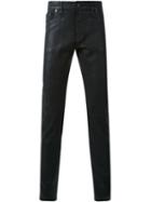 Hl Heddie Lovu Coated Slim Fit Jeans, Men's, Size: 29, Black, Cotton/polyurethane
