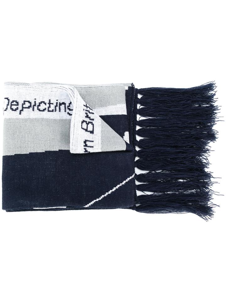 A-cold-wall* Sc1 Scarf - Blue