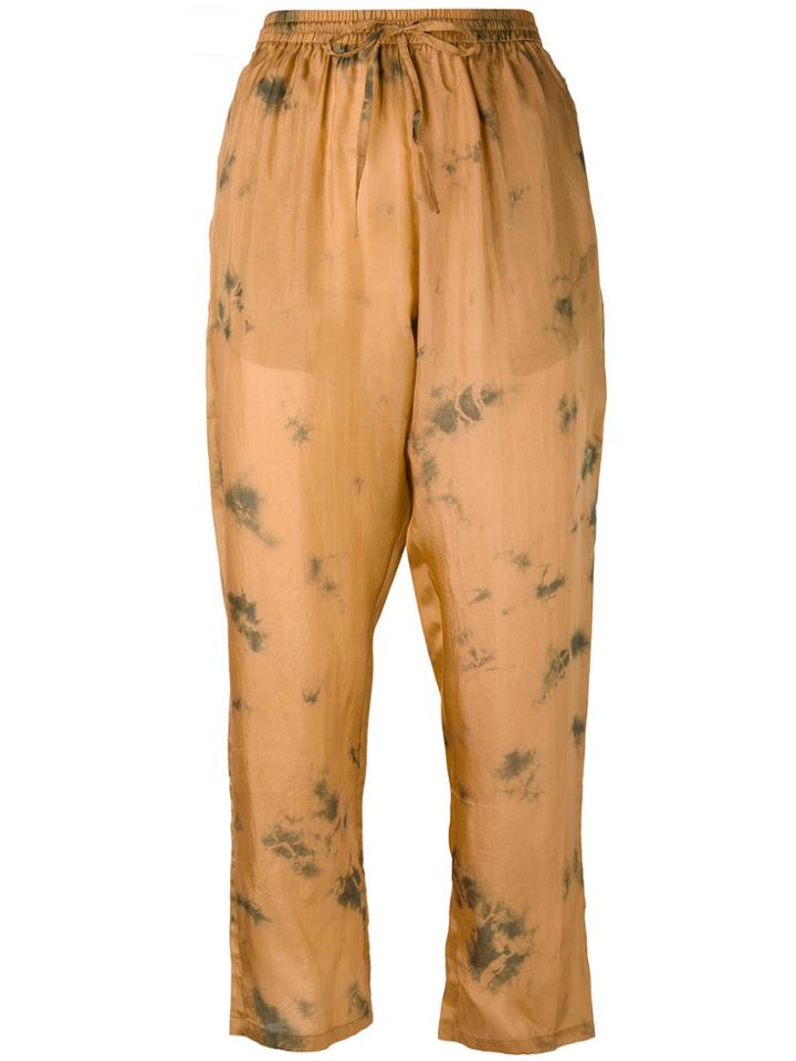 Mes Demoiselles Printed Autan Pants - Nude & Neutrals