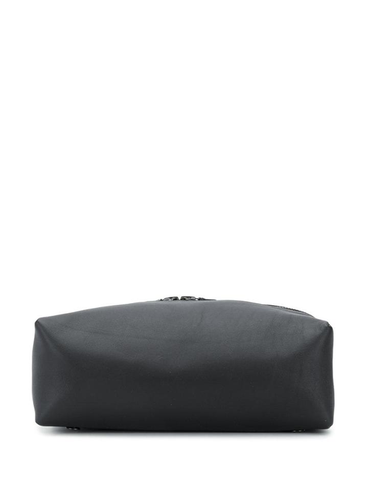 Isaac Reina Zipped Makeup Bag - Black