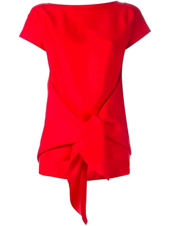 Nina Ricci Tied Front Blouse