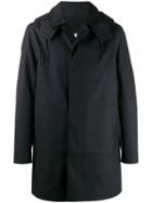 Mackintosh Hooded Coat - Black