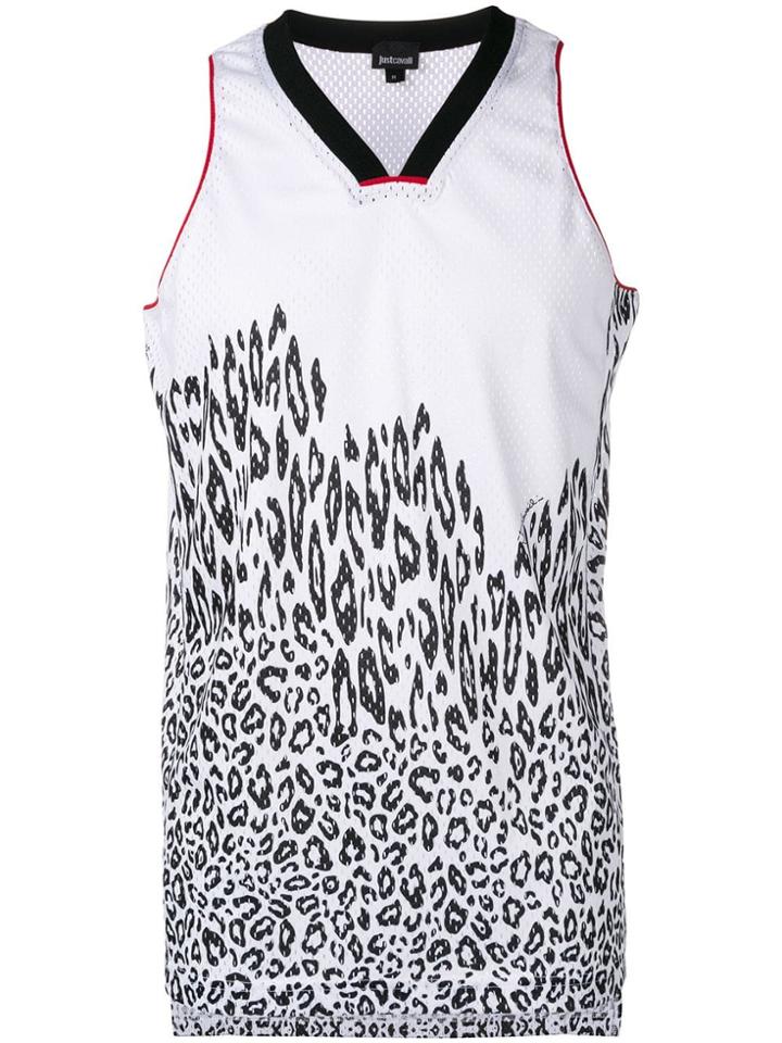 Just Cavalli Printed Vest - White