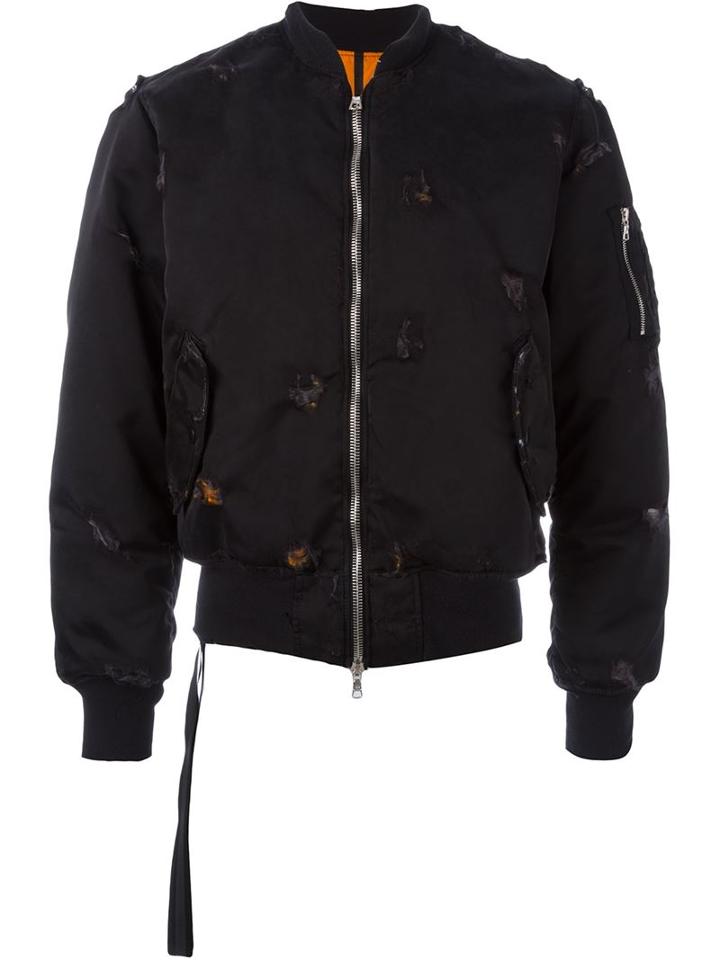 Unravel Cropped Bomber Jacket