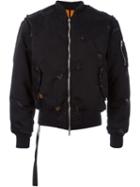 Unravel Cropped Bomber Jacket