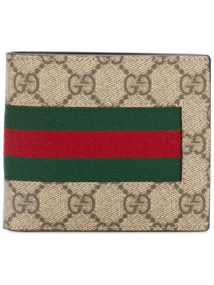 Gucci 'web Gg Supreme' Billfold Wallet