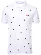 Neil Barrett Pixel Monster Print Polo Shirt
