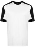 Alexander Mcqueen Colour-block T-shirt - White