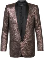 Garcons Infideles Metalic Tuxedo Blazer - Pink & Purple