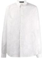 Versace Medusa Printed Shirt - White