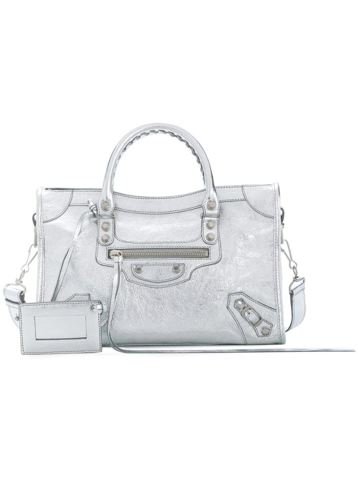Balenciaga Classic City S Aj Bag - Metallic