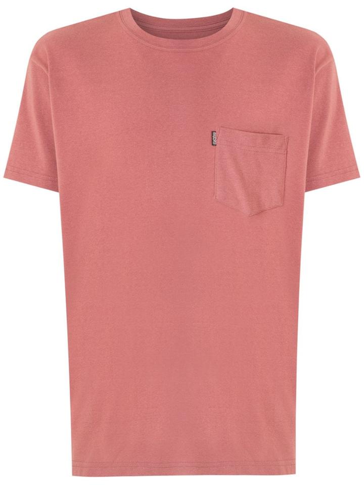 Osklen Chest Pocket Big Color T-shirt - Pink