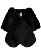 Shrimps Faux Fur Stole, Women's, Black, Modacrylic/polyester/acetate/viscose