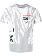 Tigran Avetysian Patchwork Short-sleeve T-shirt - Grey