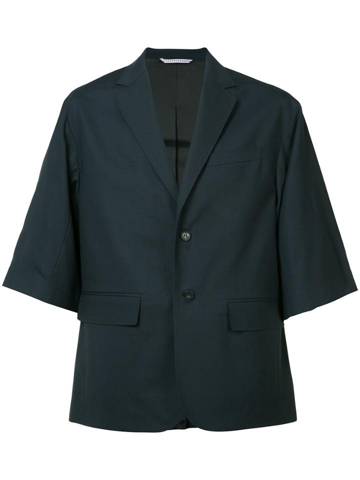 Oamc Double Breasted Blazer - Blue