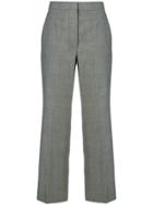 Stella Mccartney High Waisted Cropped Trousers - Grey