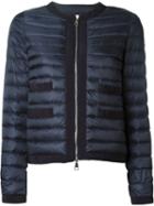 Moncler Aubry Padded Jacket, Women's, Size: 3, Blue, Polyamide/goose Down/feather Down/nylon