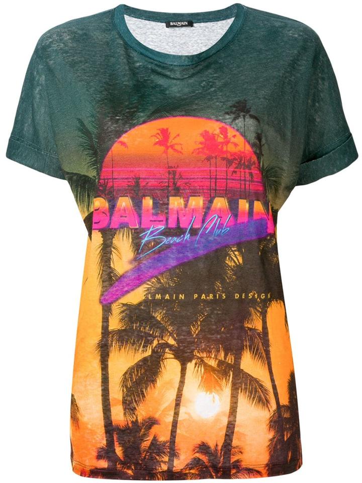 Balmain Balmain Beach Club T-shirt - Green
