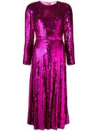 Temperley London Ray Sequin Dress - Pink
