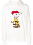 Lc23 Front Patch Hoodie - White