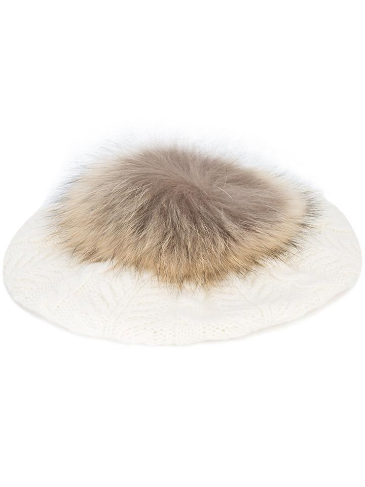 Inverni Pom Barrette - White