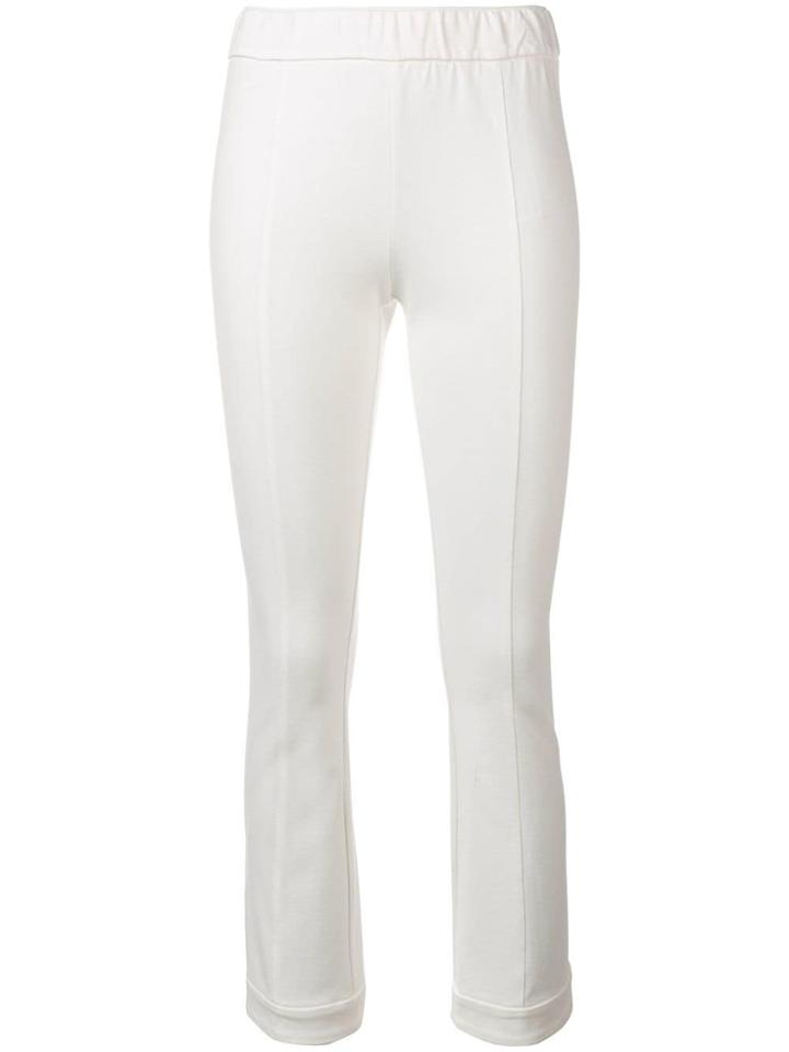 Twin-set Elasticated Slim Trousers - White