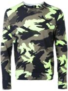 Kent & Curwen Camouflage Slim-fit Jumper, Men's, Size: Xxl, Wool