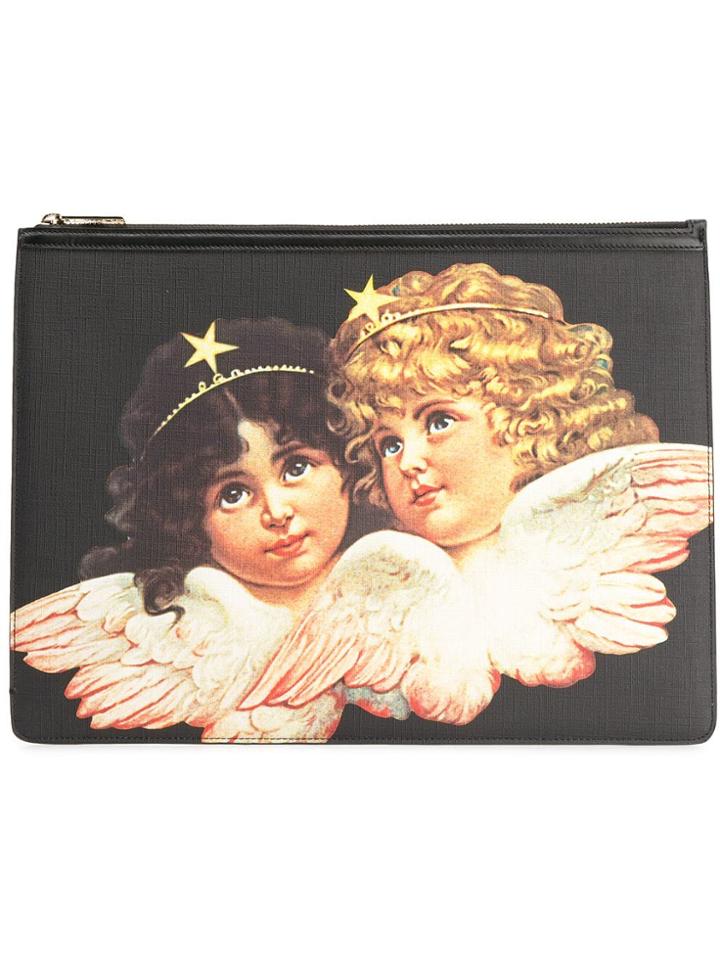 Fiorucci Medium Logo Pouch - Black